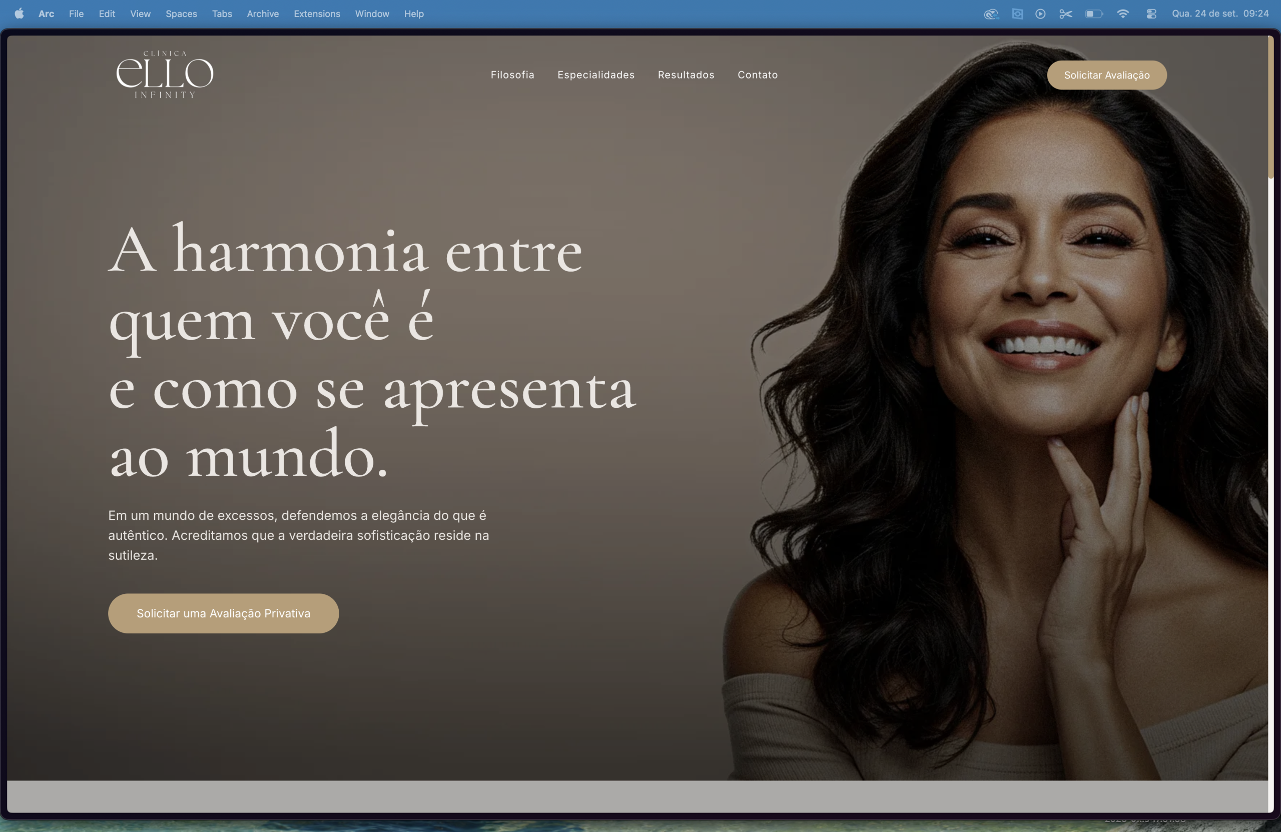 Modelo de landing page